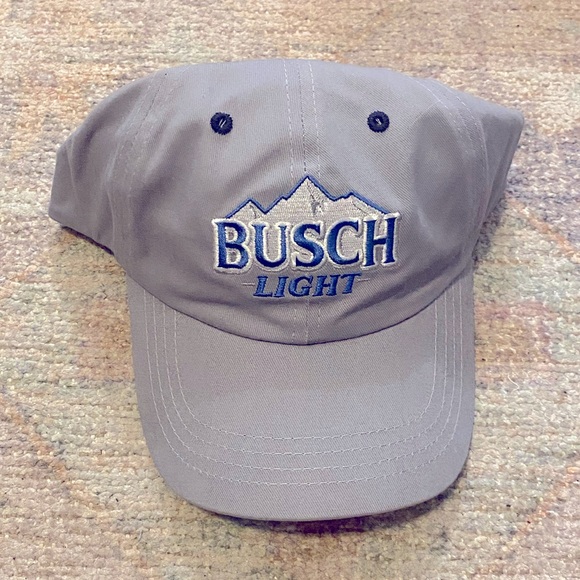 New!! Busch Light Signature Logo Stitched Adjustable Hat - Picture 7 of 7